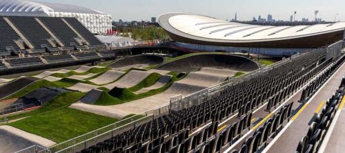 Seating and overlay at London Olympics supplied by G L events UK