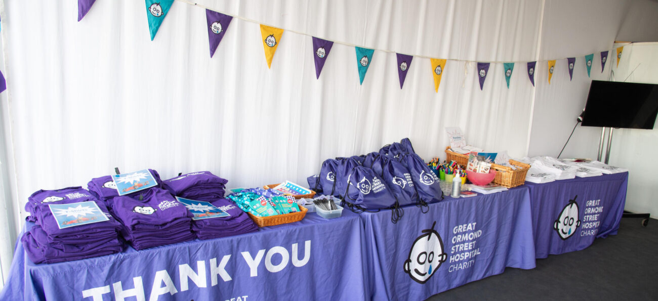 Gifts for Great Ormond Street visitors to the British Grand Prix, Silverstone 2023