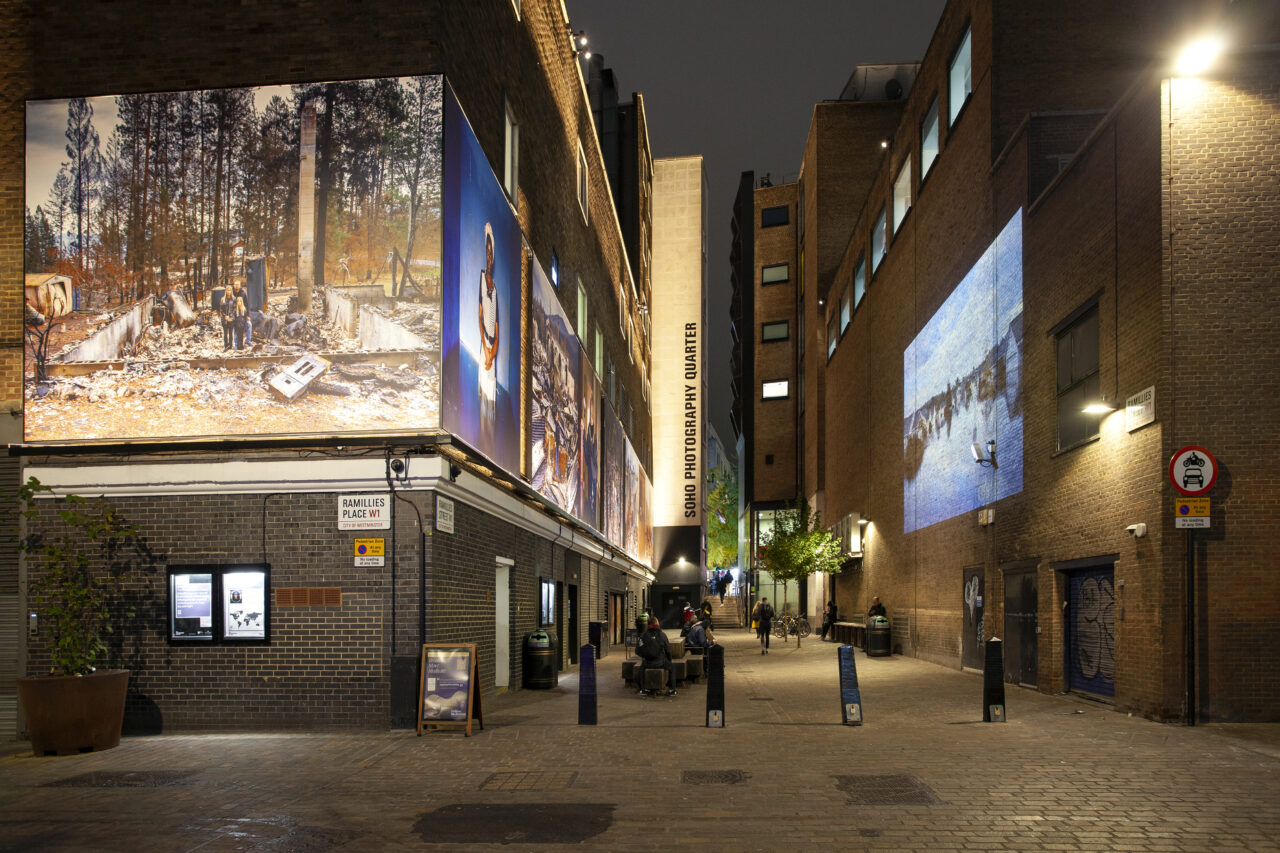 The Photographer's Gallery Installation, supplied by Field and Lawn